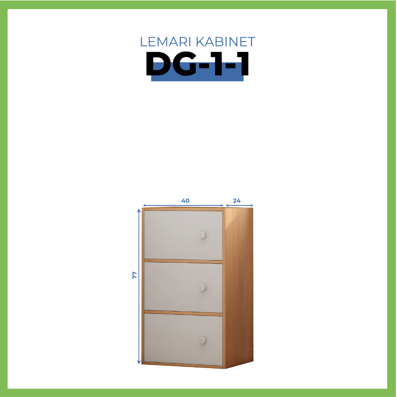 Lemari Laci Kabinet Minimalis Lemari Kabinet Kayu Rak Penyimpanan Serbaguna